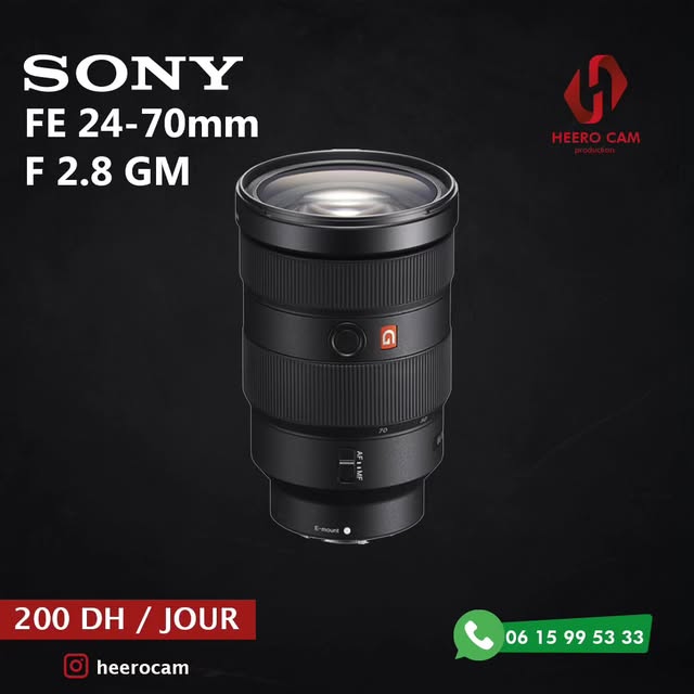 Sony FE 24-70mm F2.8 GM — location Heero Cam